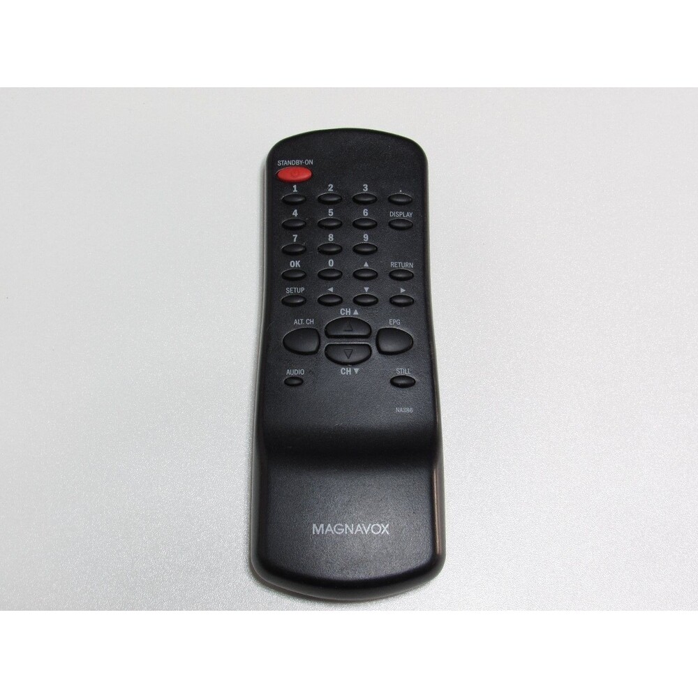 Magnavox TV Remote Control Black 1N386 Replacement